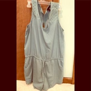 Beautiful blue romper!